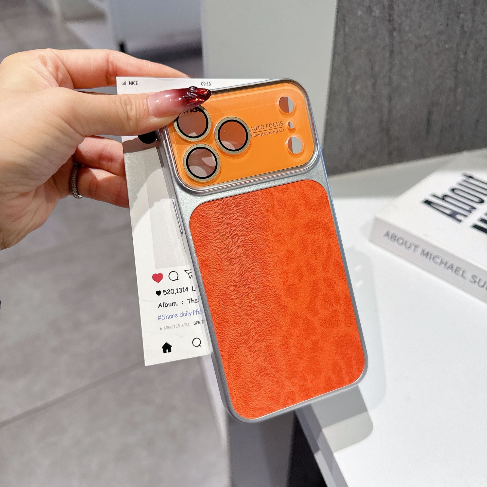 VistaShield Leopard Camera-Cover iPhone Case