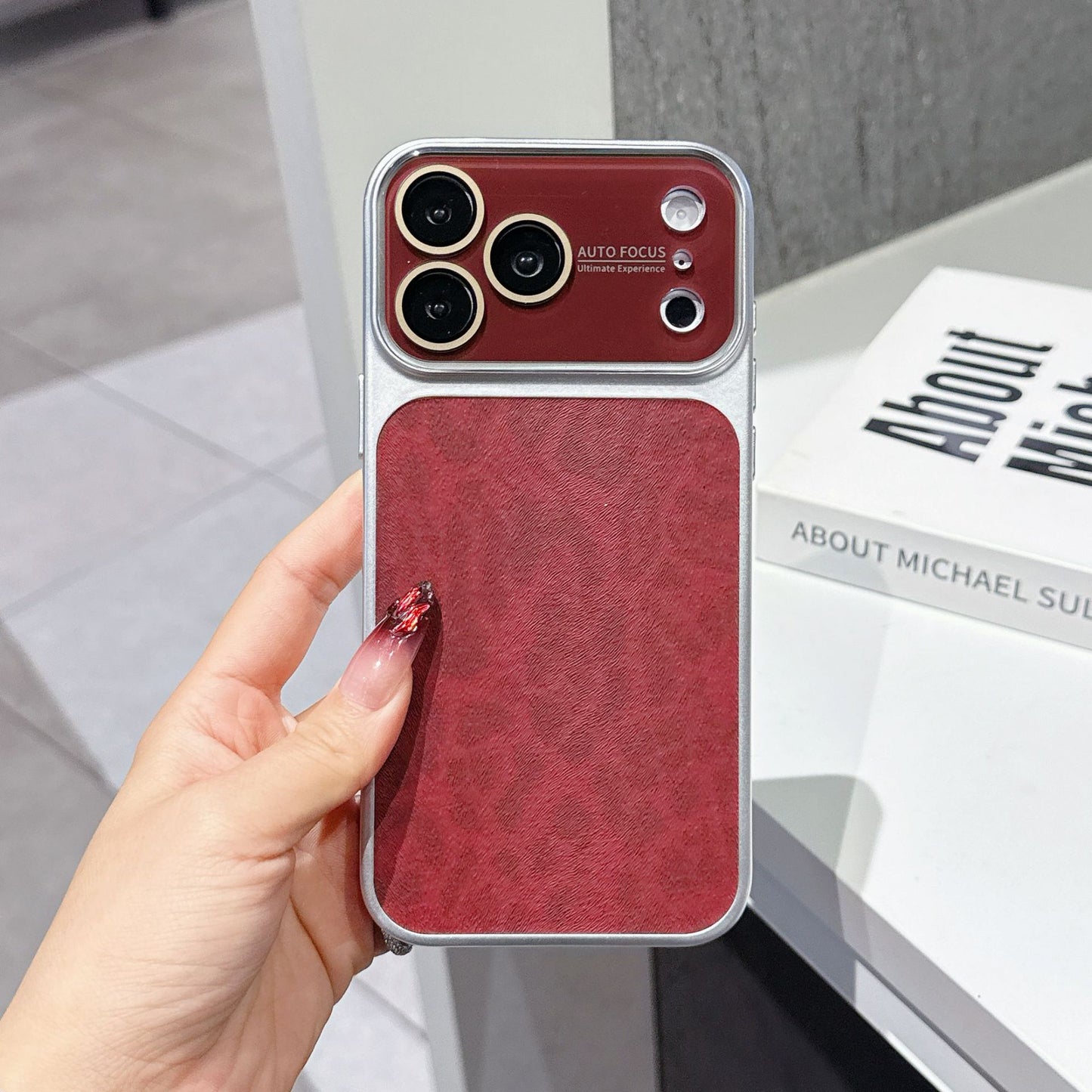 VistaShield Leopard Camera-Cover iPhone Case